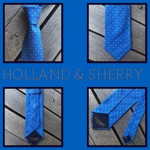 HOLLAND & SHERRY 100% Silk Necktie
